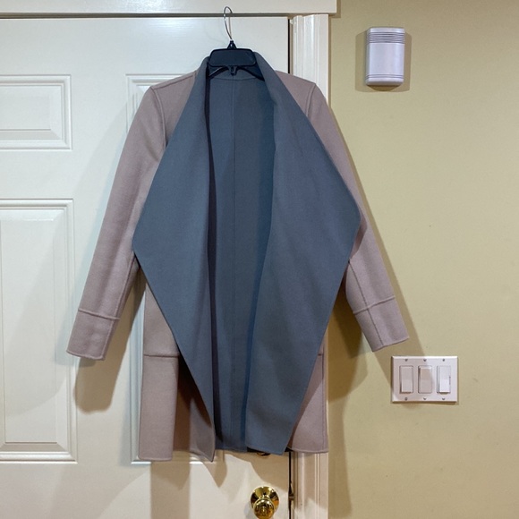 Ted Baker reversible coat wool cashmere - Picture 3 of 11